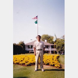 1981年に初めてマスターズへ（提供写真）