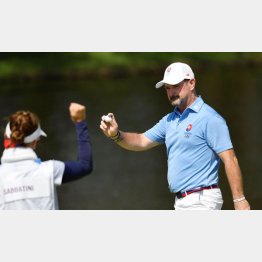 エネルギッシュなプレースタイル（Ｃ）ロイター