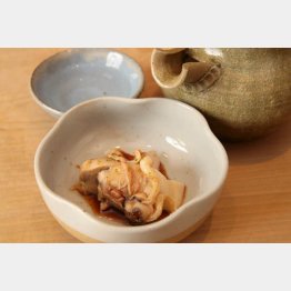 合う酒＝きりっとした日本酒（Ｃ）日刊ゲンダイ