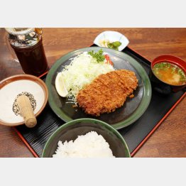 オススメはロースかつ御膳（1480円）／（Ｃ）日刊ゲンダイ