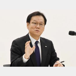 再発防止を強調（坂井社長）／（Ｃ）日刊ゲンダイ