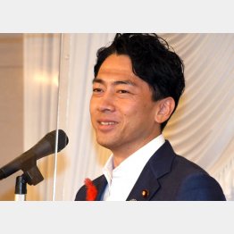 官房長官気取り？相変わらず、“人寄せパンダ”（小泉進次郎環境相）／（Ｃ）日刊ゲンダイ