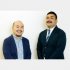 デニス「植野行雄」さん（右）と原田曜平氏（Ｃ）日刊ゲンダイ