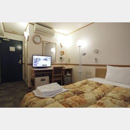 神奈川県は遺族に575万円支払う方針（コロナ感染者の宿泊施設＝都内）／（Ｃ）共同通信社