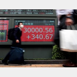 7日には、日経平均が約5カ月ぶりに3万円を回復（Ｃ）日刊ゲンダイ