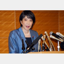 細田派総会で、高市早苗元総務相の支持を明言したのは3人だけ…（Ｃ）日刊ゲンダイ