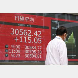 株価は上昇ムード（Ｃ）日刊ゲンダイ