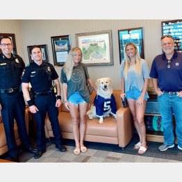 リギンスと再会！（マッケンジーさんのインスタグラムから）