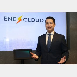 エネクラウドの田嶋義輝社長（Ｃ）日刊ゲンダイ