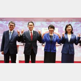 自民党総裁候補者たちは誰も本質的な話に触れず（Ｃ）ＪＭＰＡ