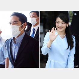 眞子さまと小室圭さんの結婚、10月1日に宮内庁が発表（Ｃ）日刊ゲンダイ