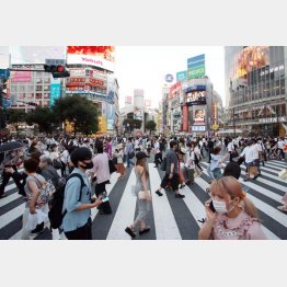 夏のピークも過ぎ、第5波が収束しつつあるが（Ｃ）日刊ゲンダイ