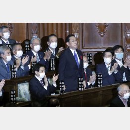 第100代首相に自民党の岸田文雄総裁（Ｃ）日刊ゲンダイ