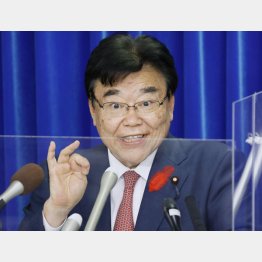 本人は大喜びで…（後藤茂之厚労相）／（Ｃ）共同通信社