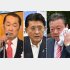 左から金田元法相、平井前デジタル相、桜田元五輪相（Ｃ）日刊ゲンダイ