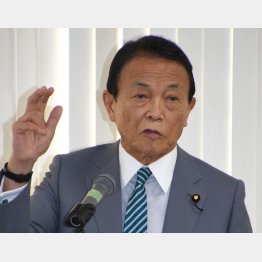 麻生太郎自民党副総裁（Ｃ）日刊ゲンダイ