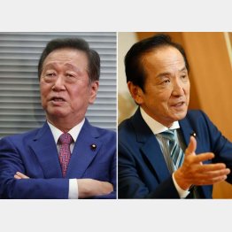 「接戦」と「激戦」（左から小沢一郎、中村喜四郎の2氏）／（Ｃ）日刊ゲンダイ