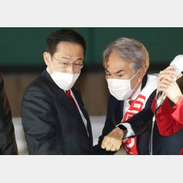 終わりの始まり（岸田首相と東京8区の石原伸晃候補）／（Ｃ）日刊ゲンダイ