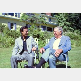 ダイさんとルール談議（提供写真）