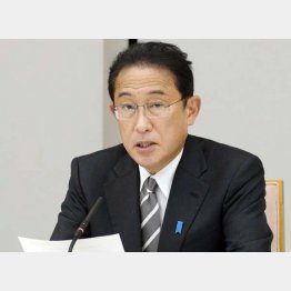 「抜本的な見直し」でこれでは…（岸田首相）／（Ｃ）共同通信社