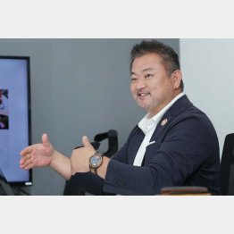 クラダシの関藤竜也社長（Ｃ）日刊ゲンダイ