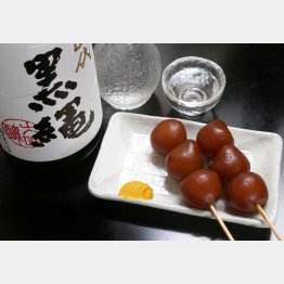 合う酒＝日本酒（Ｃ）日刊ゲンダイ