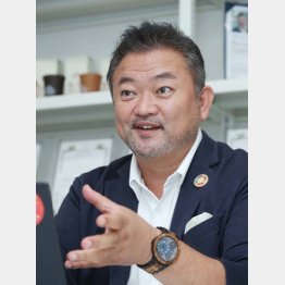 クラダシの関藤竜也社長（Ｃ）日刊ゲンダイ