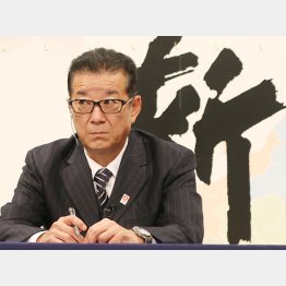 「紅白戦」の立憲民主よりお寒い…（日本維新の会の松井一郎代表）／（Ｃ）日刊ゲンダイ