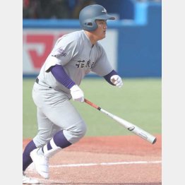 打撃は申し分ない花巻東・佐々木麟太郎（Ｃ）日刊ゲンダイ