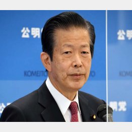 火に油を注ぐ状況に…（公明党の山口那津男代表）／（Ｃ）日刊ゲンダイ