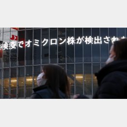 早くも日本に上陸（Ｃ）共同通信社