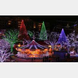 2021年はクリスマスのイベントも復活？（Ｃ）日刊ゲンダイ