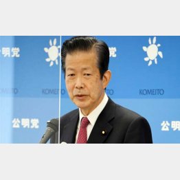 思わず激高（公明党の山口那津男代表）／（Ｃ）日刊ゲンダイ