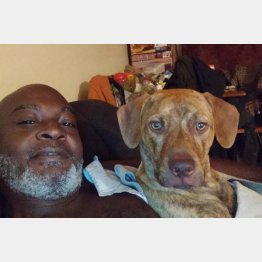 ドナルド・ディッカーソンさんとデュード（GoFundMeから）