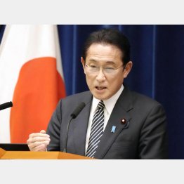 アベスガ様様（岸田首相）／（Ｃ）共同通信社