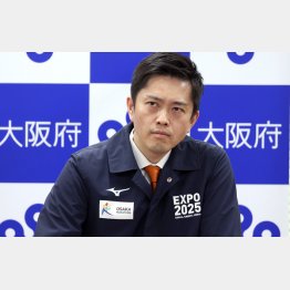 「他の場所での発生可能性もある」と、22日の定例会見での吉村洋文大阪府知事（Ｃ）日刊ゲンダイ