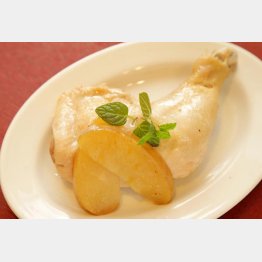 合う酒＝シードル（ニッカ シードル スイート）（Ｃ）日刊ゲンダイ