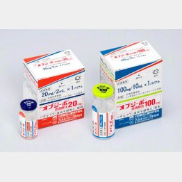 2つの臨床試験の結果により適応拡大されたがん免疫治療薬「オプジーボ」／（Ｃ）共同通信社