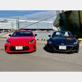 GR86（左）とマツダ･ロードスターRF（写真）小沢コージ