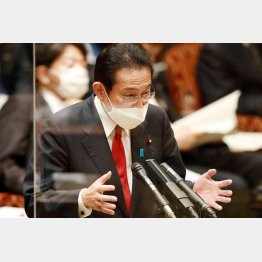 賃金は日本だけマイナス…（岸田首相）／（Ｃ）日刊ゲンダイ