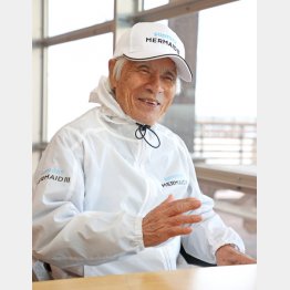 世界最高齢で再びサンフランシスコから西宮へ挑戦する堀江謙一氏（Ｃ）日刊ゲンダイ