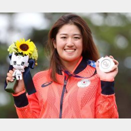 2021年は東京五輪で銀メダル獲得（Ｃ）ＪＭＰＡ
