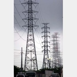 大容量の送電網が整備される（Ｃ）日刊ゲンダイ