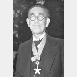 作家の永井荷風（Ｃ）共同通信社