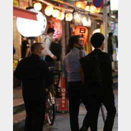 コロナ禍で国民の生活スタイルは大きく変わってしまった…（2021年10月撮影）／（Ｃ）日刊ゲンダイ