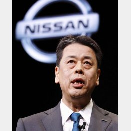 EVへの「2兆円投資」を発表したが…（日産自動車の内田誠社長）／（Ｃ）共同通信社