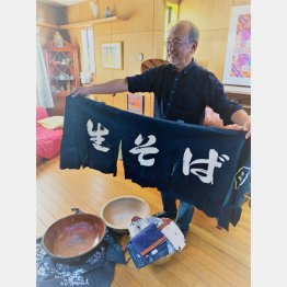 渡辺誠一郎さん（撮影）筆者