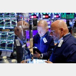 NY市場は低迷（Ｃ）ロイター