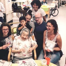 施設内でフリースクールも開かれる（写真はコロナ禍前に撮影されたものです＝提供写真）