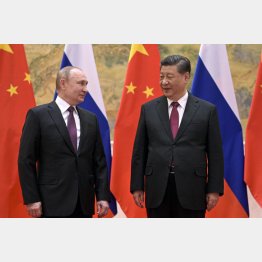 2019年11月以来の対面会談（Ｃ）共同通信社